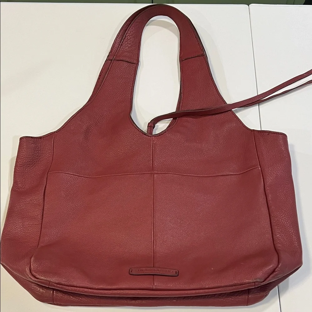Lucky Brand - Burnt Henna Rhyn Leather Hobo Tote